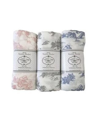 Fitted Crib Sheet Storyland Toile