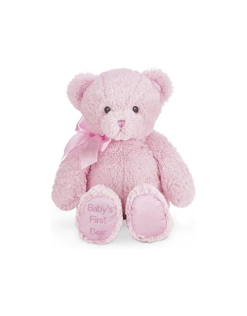 Baby&#39;s First Bear, Pink-Small