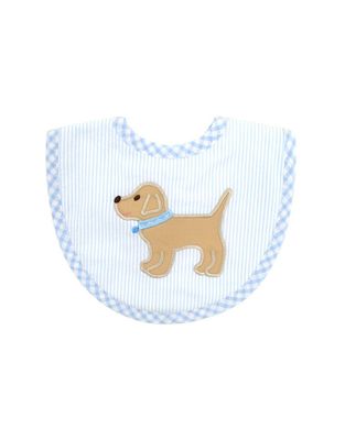 Medium Bib, Blue Lab Puppy