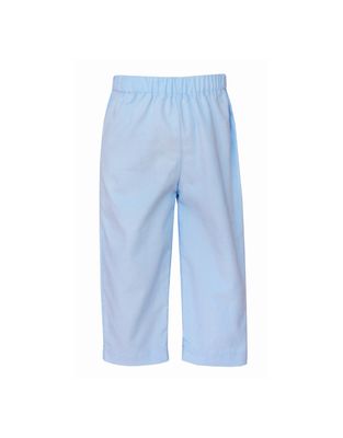 Light Blue Cord Pull On Pant
