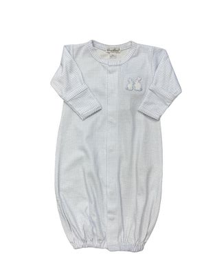 Pique Bunny Bash Conv Gown, Light Blue/White