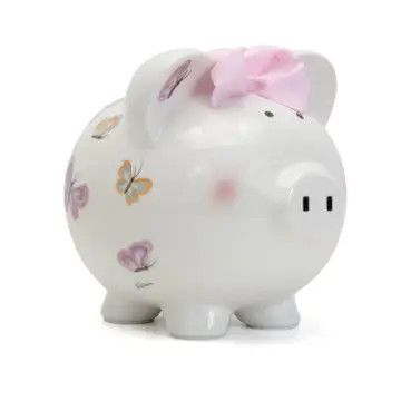 Petit Papillion Piggy Bank
