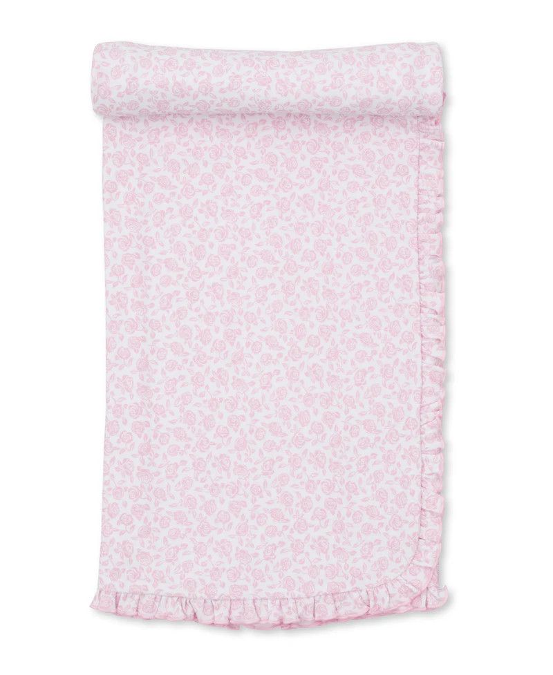 Summer Gardens Pink Blanket