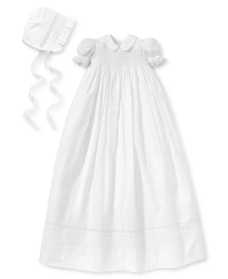 Silene S/S Hat &amp; Christening Gown Set 0-6m