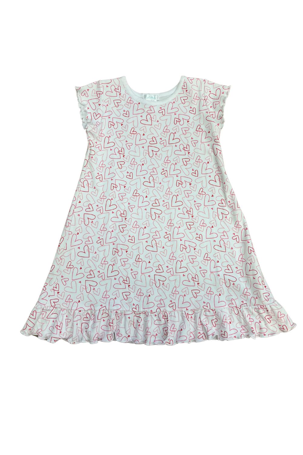 Doodle Hearts Knit Dress