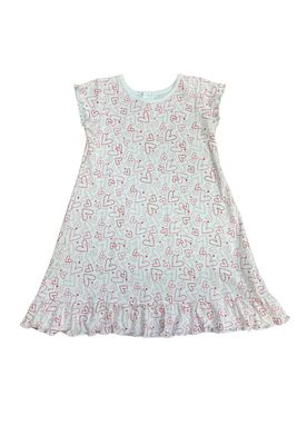 Doodle Hearts Knit Dress