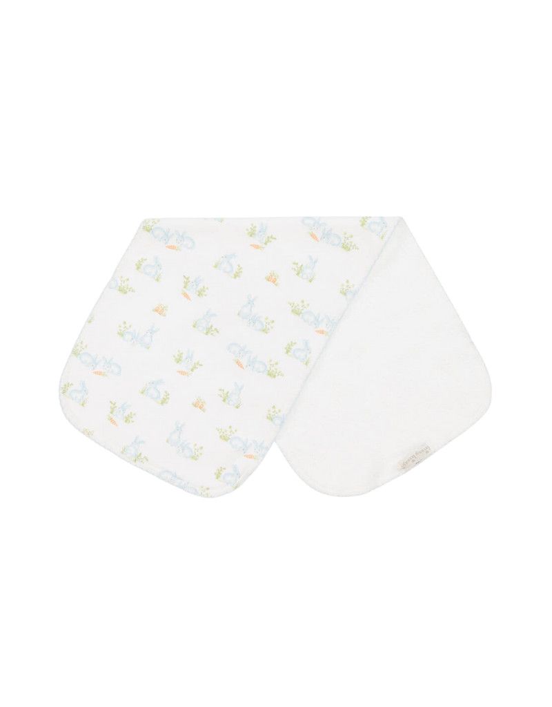 Baby Bunny Patch Blue Burp