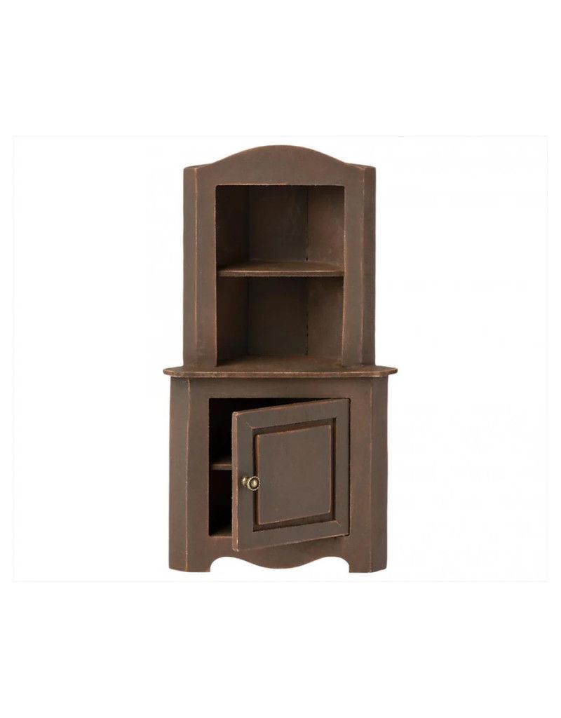 Corner Cabinet-Brown