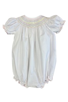 Emma Smocked Bubble, Pastels