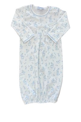 Blue Bunny Toile Gown