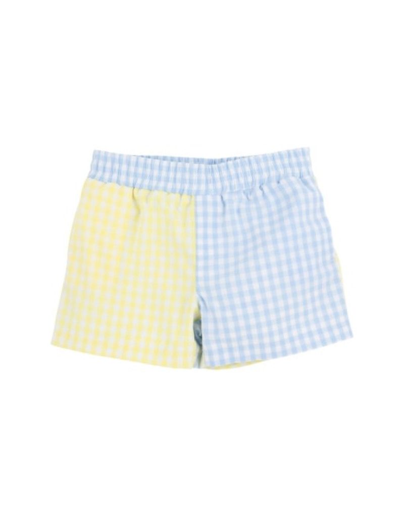Sheffield Shorts, Buckhead Blue and Yellow Gingham