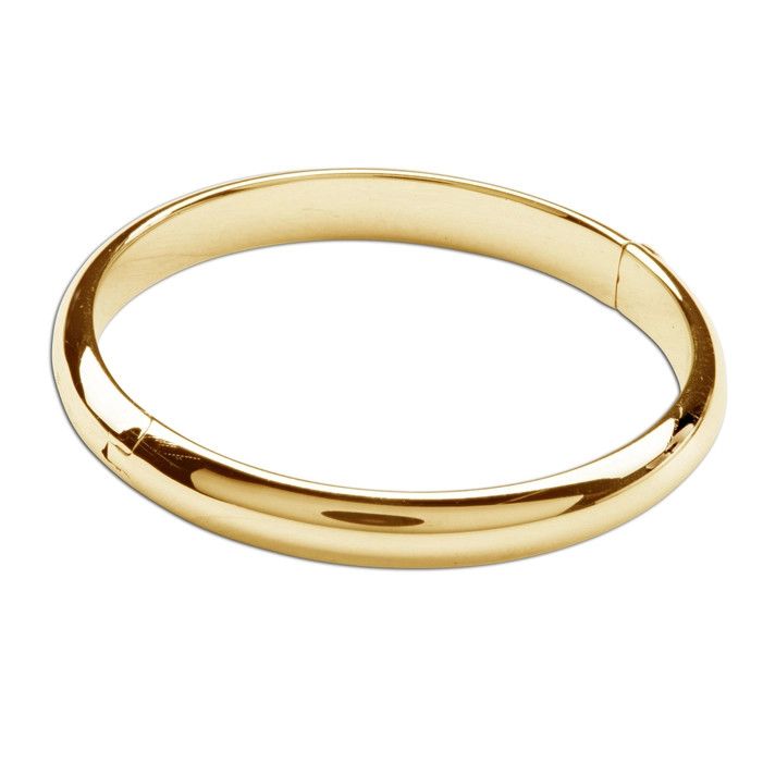 Gold Classic Bangle  LG (6-12 yrs)