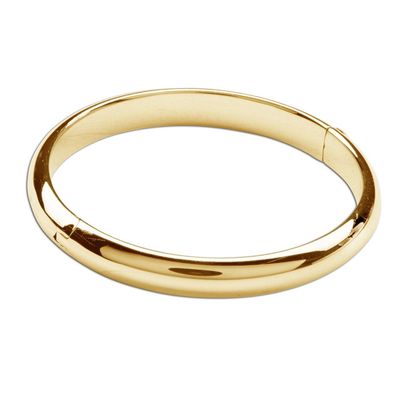 Gold Classic Bangle  LG (6-12 yrs)