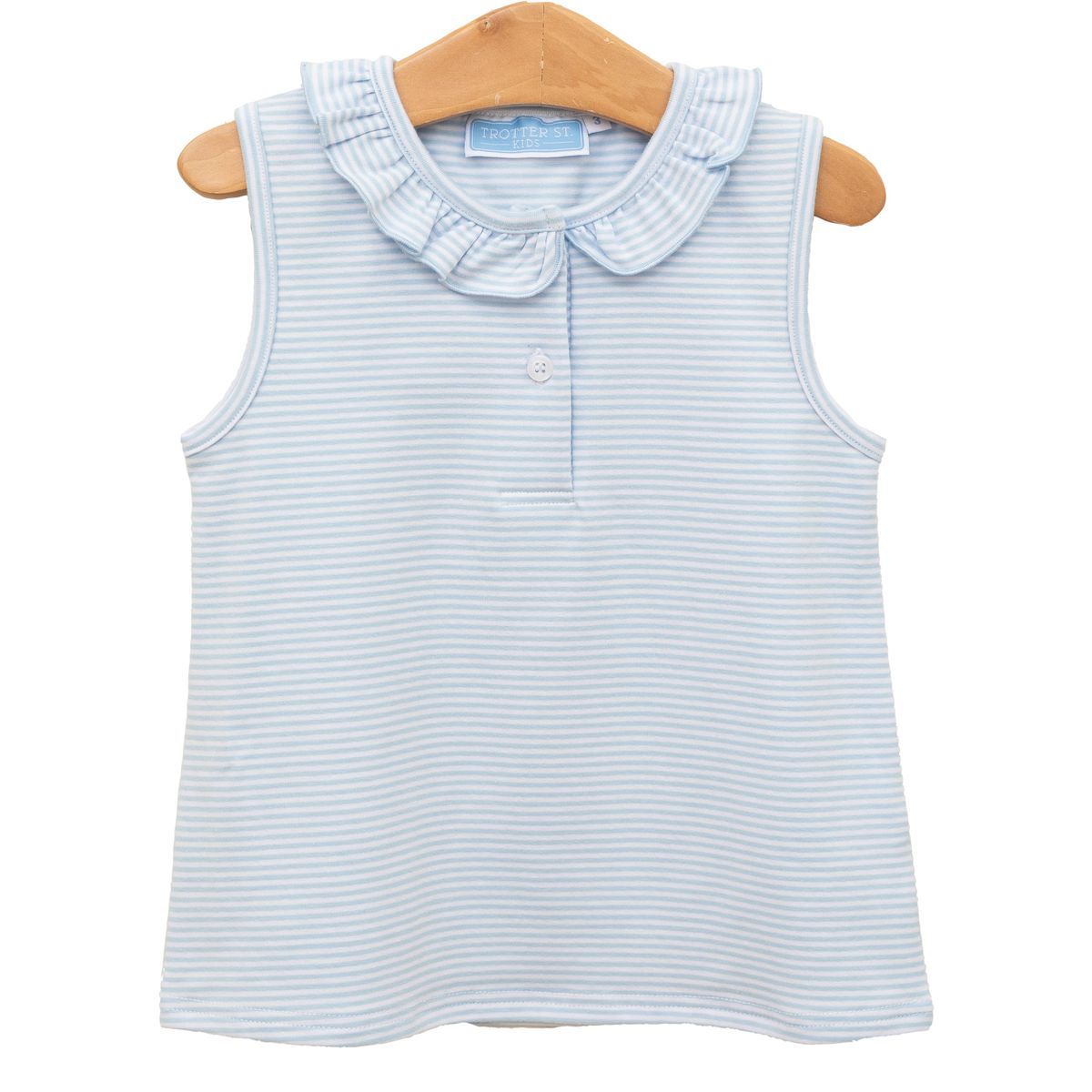 Nora Tank Light Blue Stripe