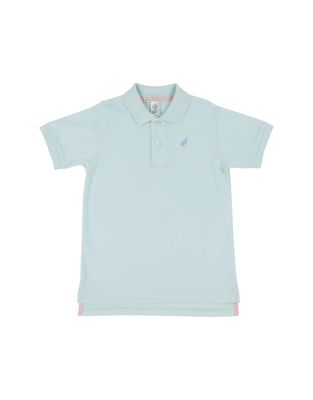 Prim and Proper Polo SS, Sea Island Seafoam
