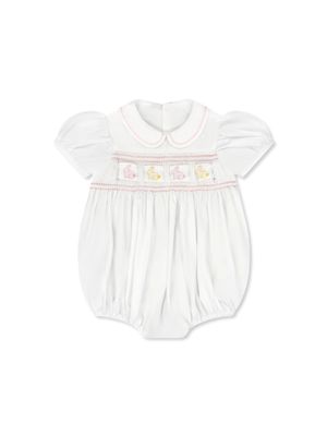 Ruth Ribbon Bubble, Blessing White/Pleasant Pink