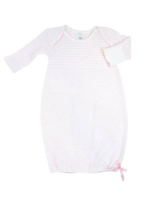 Paty Gown Pink Pinstripe