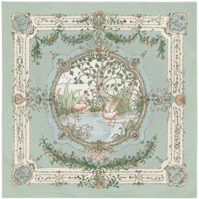 Carrè- Tapestry Olive Green