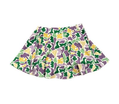 Mardi Gras Camo Skirt