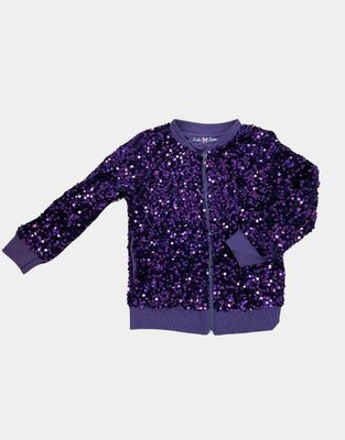 Sequin Purple  Jacket