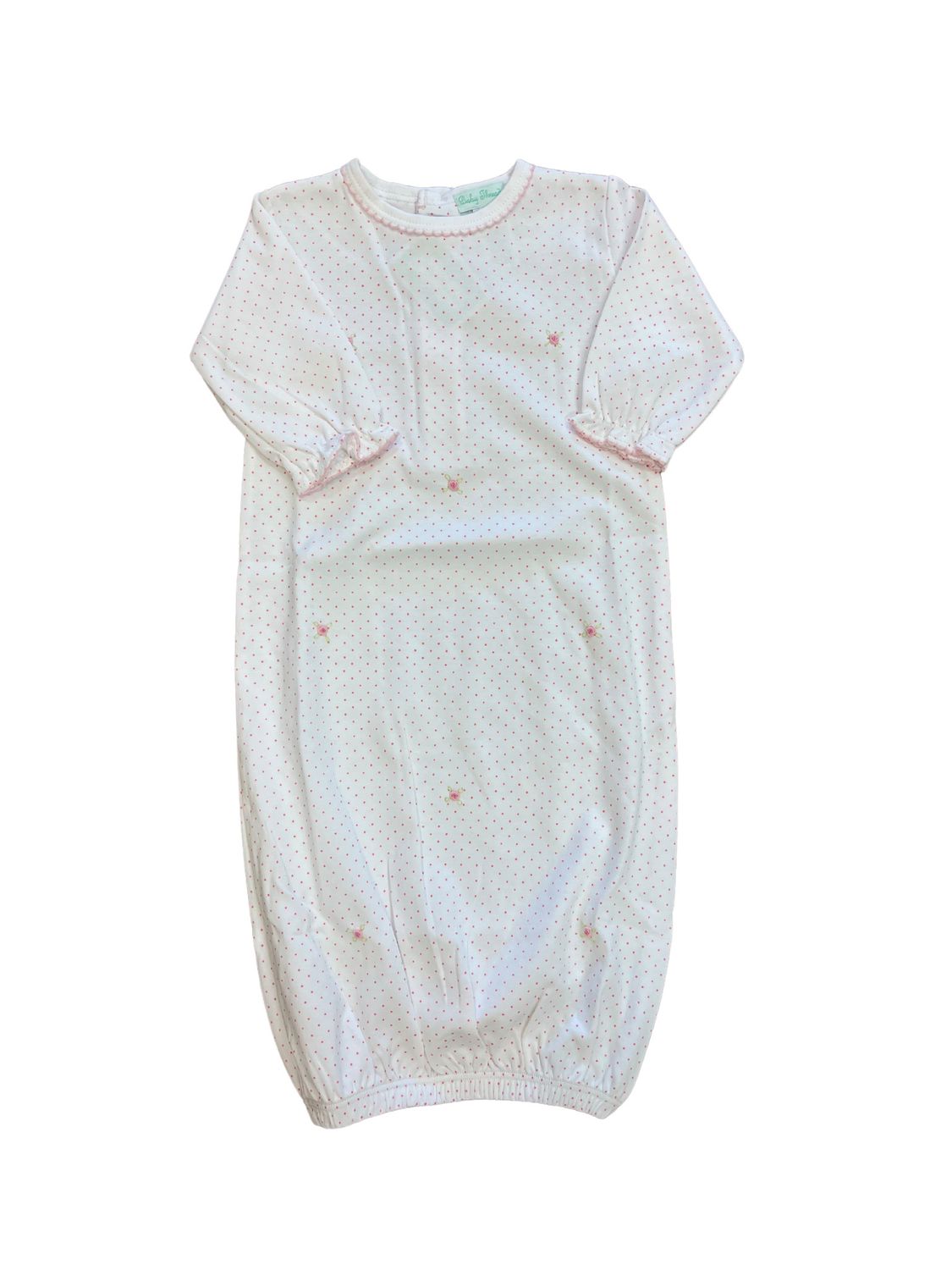 Peggy Gown Pink Polka Dot