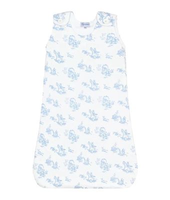 Blue Toile Winter Sleep Sack (0-3m)