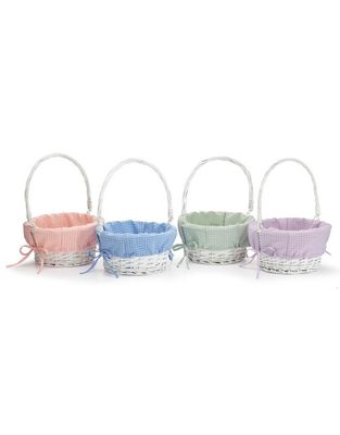 Spring 25 Willow Windowpane Basket