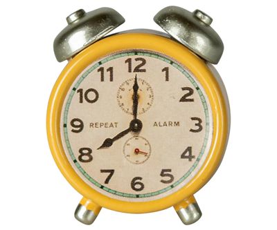 Alarm Clock, Mouse-Yellow