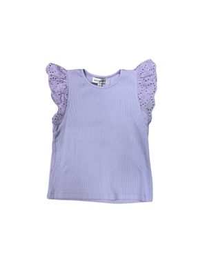 Lavender Flutter Girls Top