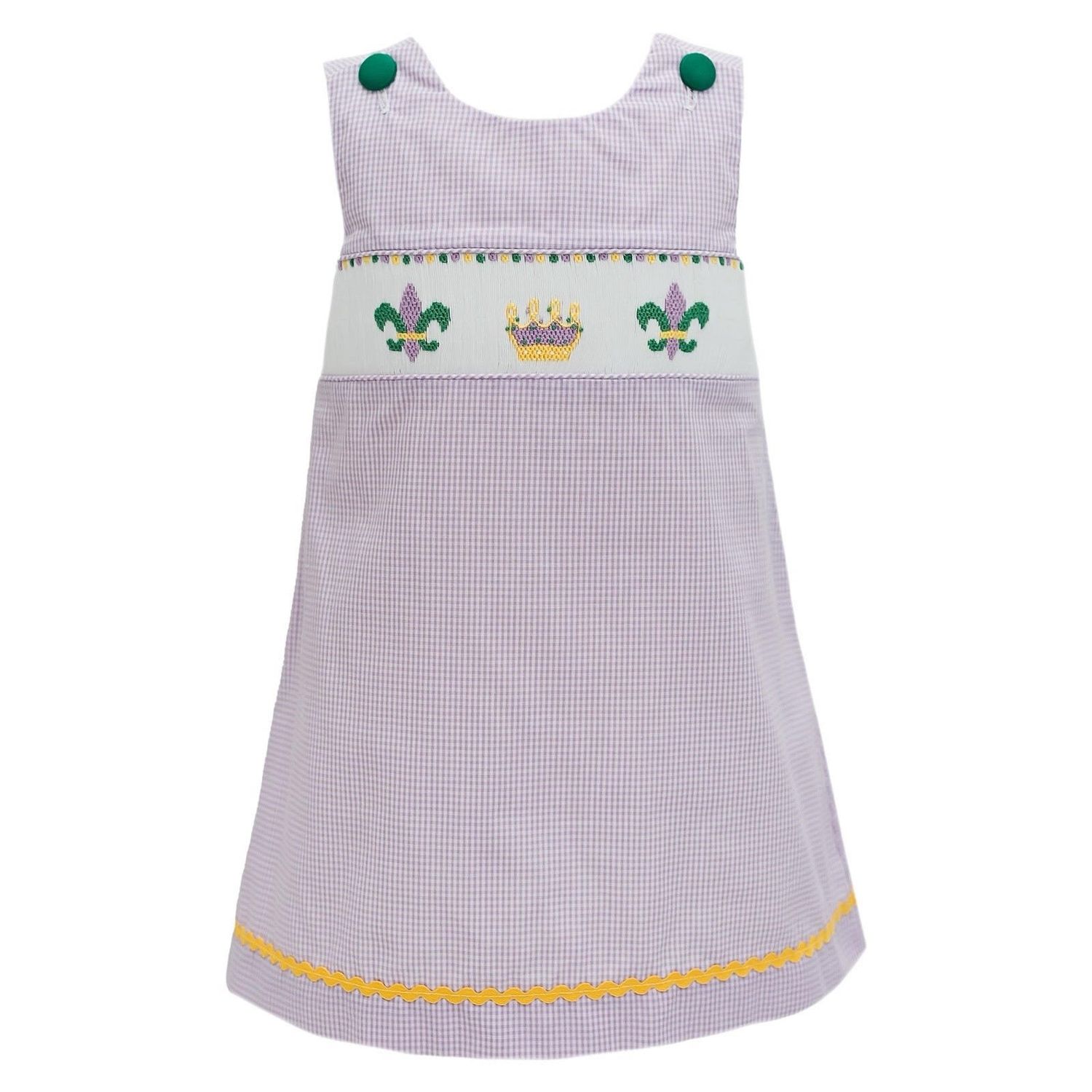 Lavender Smocked Crown Jumper