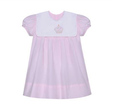 Pink Ellis Birthday Cupcake Dress