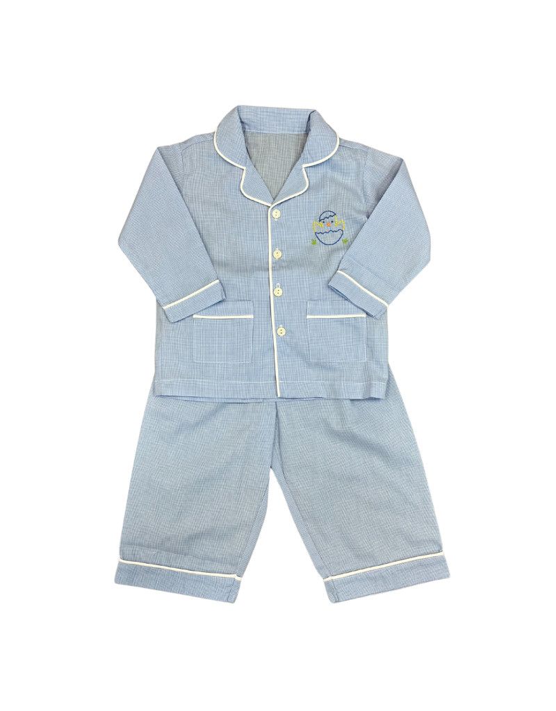 Blue Landry Pajama, Easter Chicks