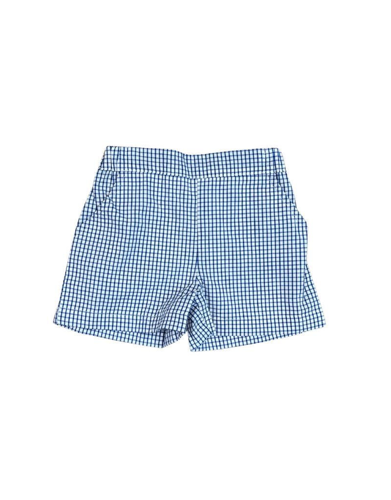  Royal Blue Square Flat Front Bennett Short