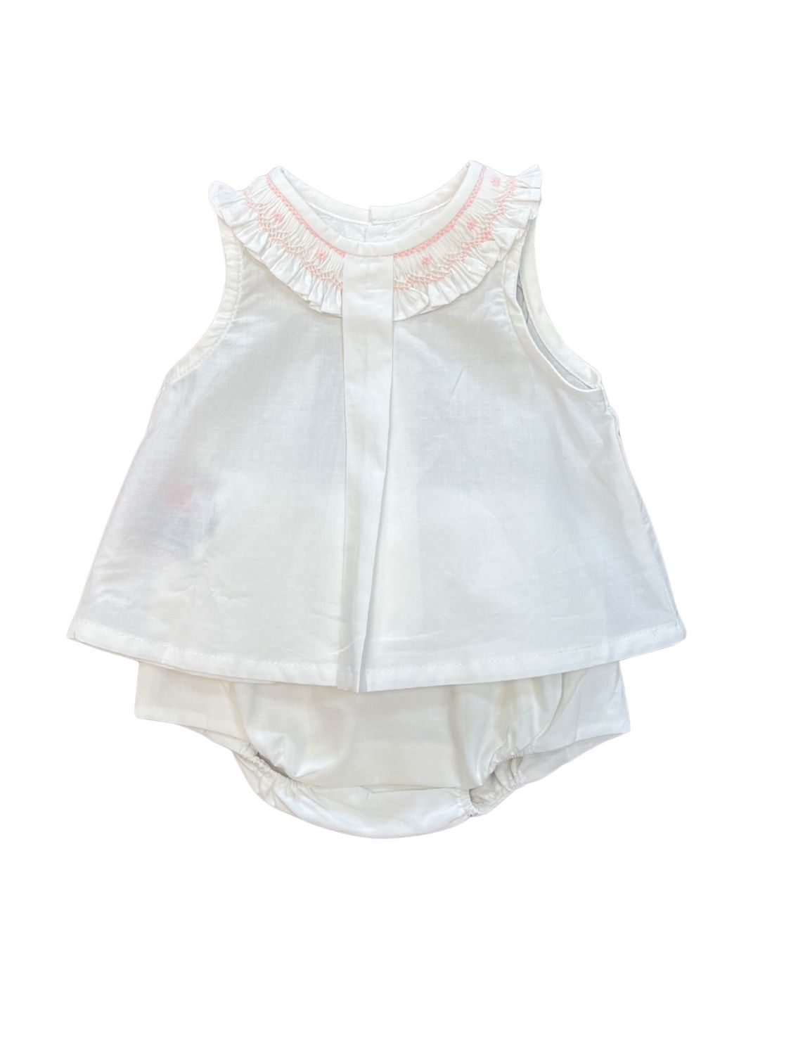 White Alice Bloomer Set