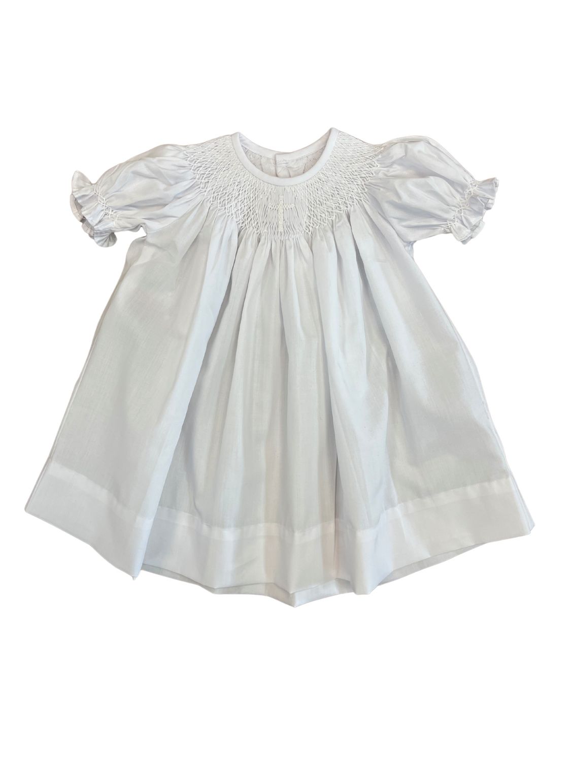 White Georgia Dress, Cross