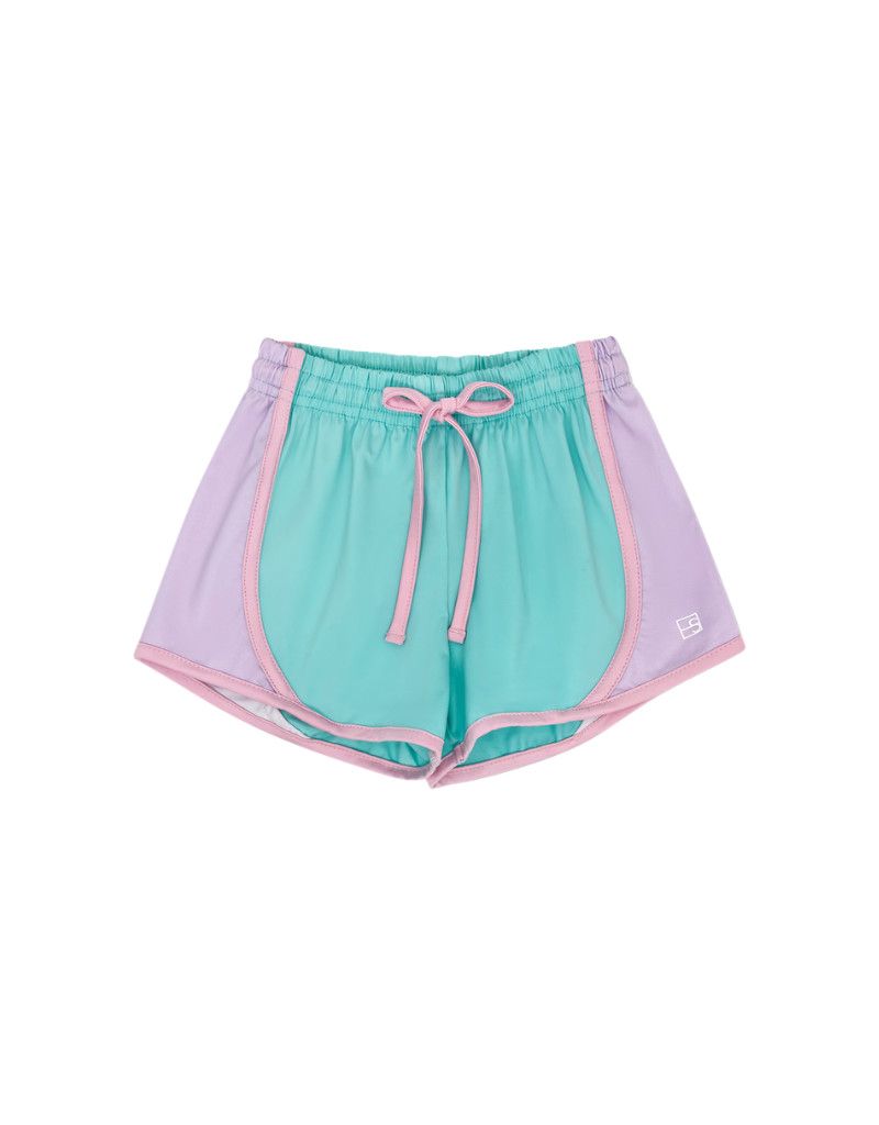 Elise Short - Totally Turquoise, Petal Purple