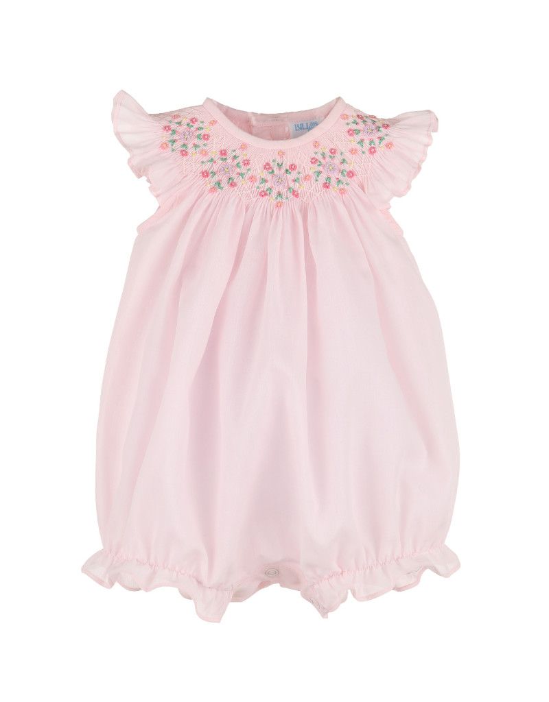 Classical Diamond Smock Bubble, Pink