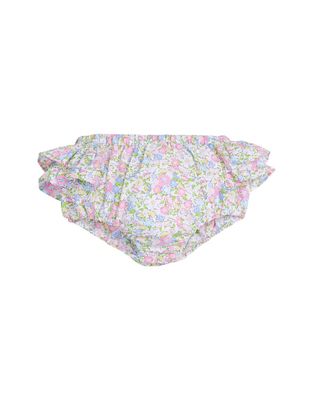 Ruffled Diaper Cover, Cheekwood Floral