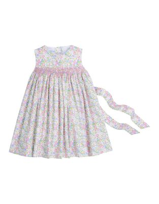 Simply Smocked Dress, Cheekwood Floral