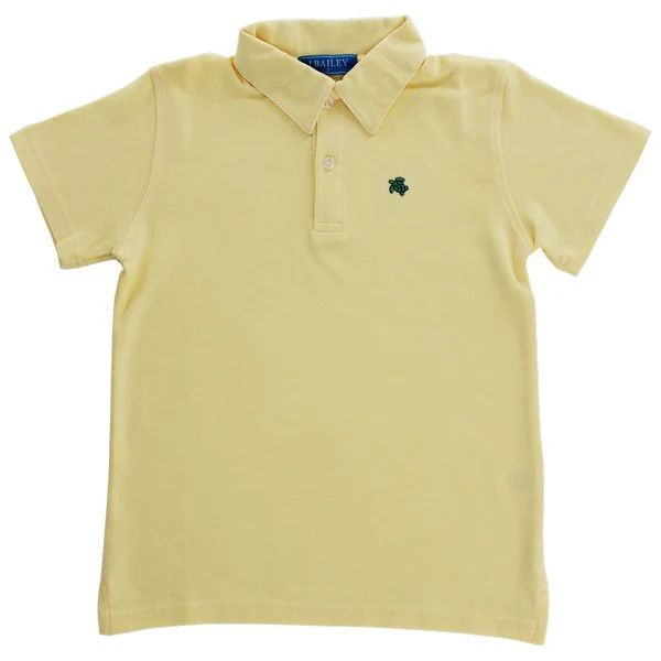 Henry Short Sleeve Polo, Yellow