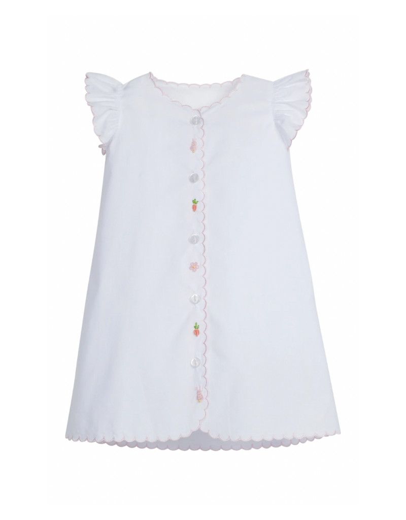 Day Gown, Pink Bunnies NB