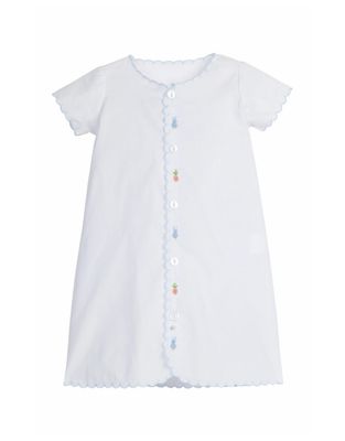 Day Gown, Blue Bunnies NB