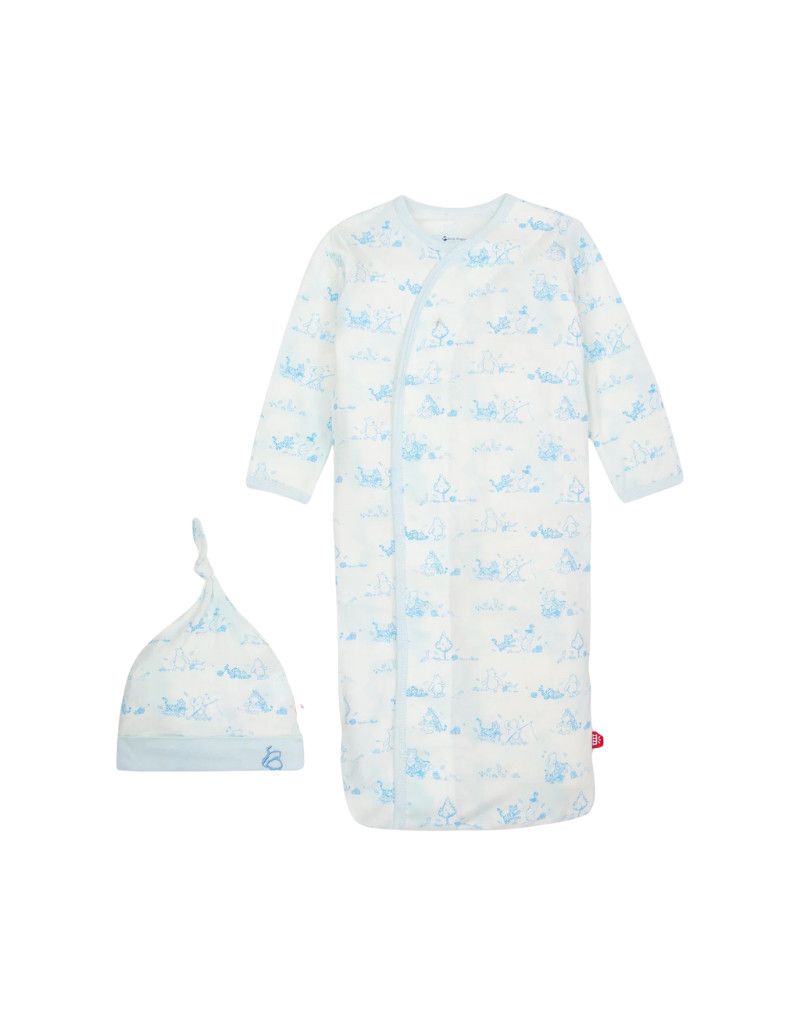 Pooh in The Woods Gown Set NB-3m