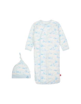 Pooh in The Woods Gown Set NB-3m