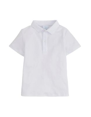 Short Sleeve Polo, White