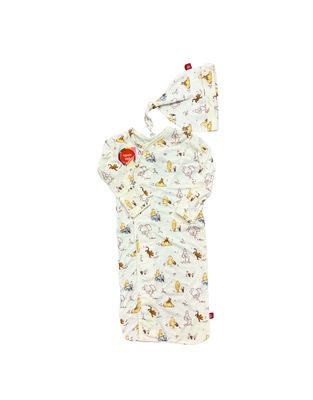 Moments with Friends Gown &amp; Hat Set NB-3m