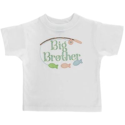White Knit Big Brother Shirt