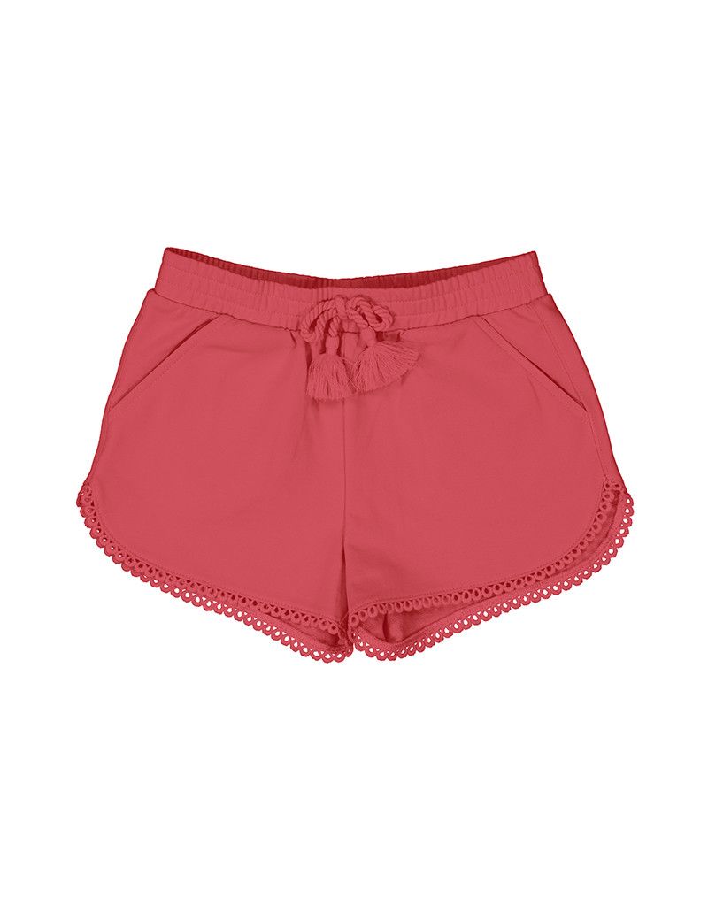 Chenille Shorts, Peony