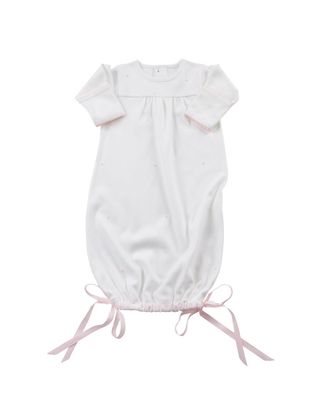 Grayson Knit Scallop Gown Pink NB *PRESALE*