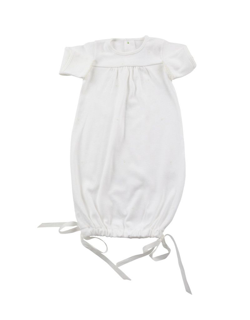 Grayson Knit Scallop Gown Ecru NB *PRESALE*